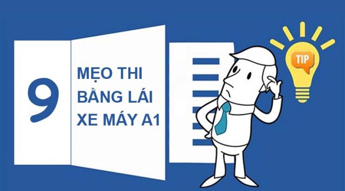 9 Mẹo hay để làm lý thuyết thi bằng lái xe máy A1 9 mẹo thi bằng lái xe máy hạng a1