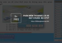 9+ Phần mềm thi bằng lái xe tốt nhất | Ôn luyện thi lý thuyết phần mềm thi bằng lái xe
