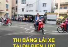 Thi bằng lái xe máy tại Đại Học Điện Lực Hà Nội Thi bằng lái xe máy tại Đại Học Điện Lực